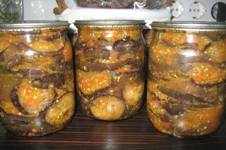 Баклажаны на зиму