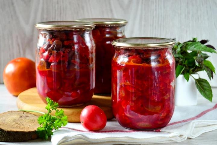 Борщевая заправка со свеклой на зиму